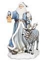 LED Santa with Reindeer