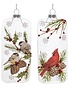 Glass Winter Bird Ornament (2-Styles)