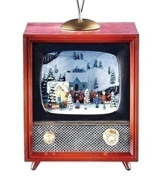 Musical TV Village Scene