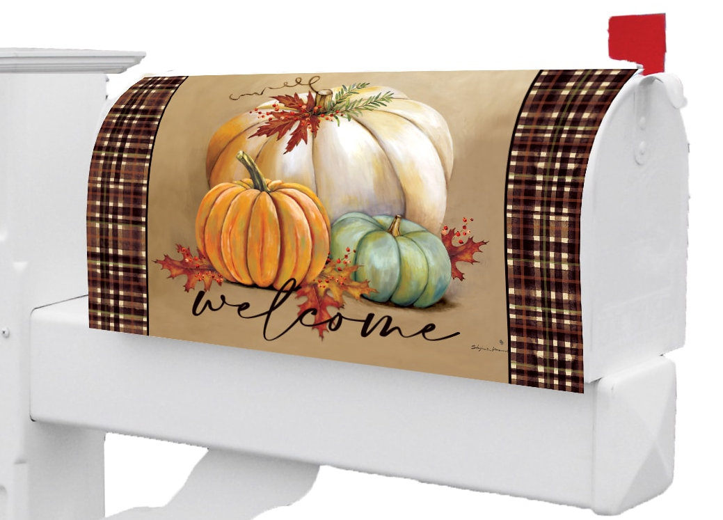 Fall Mailbox Wrap (5-Styles)
