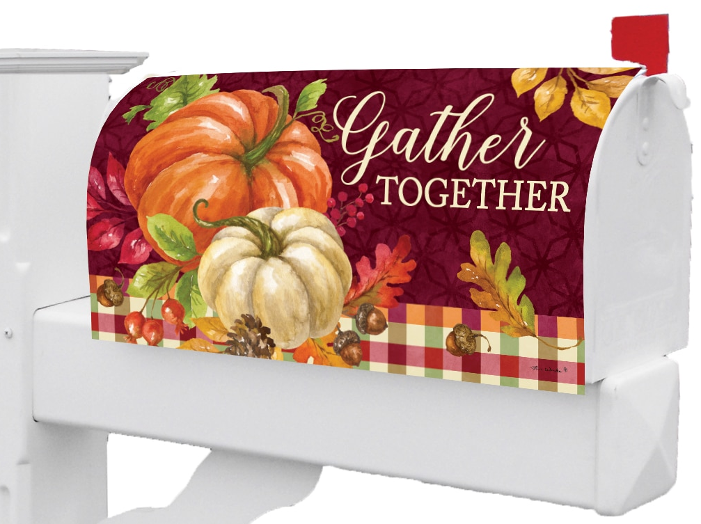 Fall Mailbox Wrap (5-Styles)