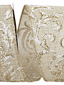 2.5" x 10 YDS Scroll Glitter Filligree Ribbon