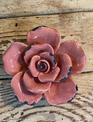 Pink Ceramic Rose
