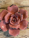Pink Ceramic Rose