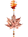 Hanging Autumn Leaf Prism