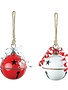 Metal Jingle Bell with Bow (2-Colors)