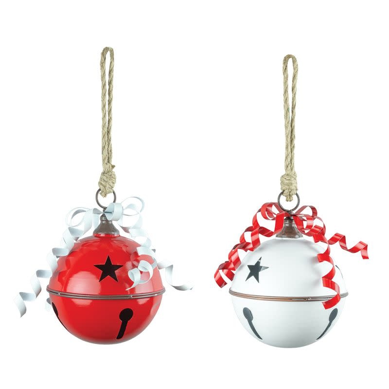 Metal Jingle Bell with Bow (2-Colors)