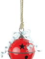 Metal Jingle Bell with Bow (2-Colors)