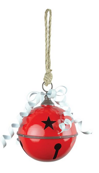 Metal Jingle Bell with Bow (2-Colors)
