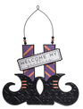 Metal Witchy Wall Decor