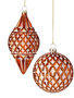 Glass Woven Ball Ornament (2-Styles)