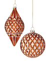 Glass Woven Ball Ornament