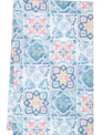 Vintage Tile Pattern Tea Towel