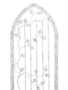 Iron Arch with Vines Wall Decor