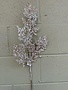 Champagne Beaded Pearl Leaf Spray