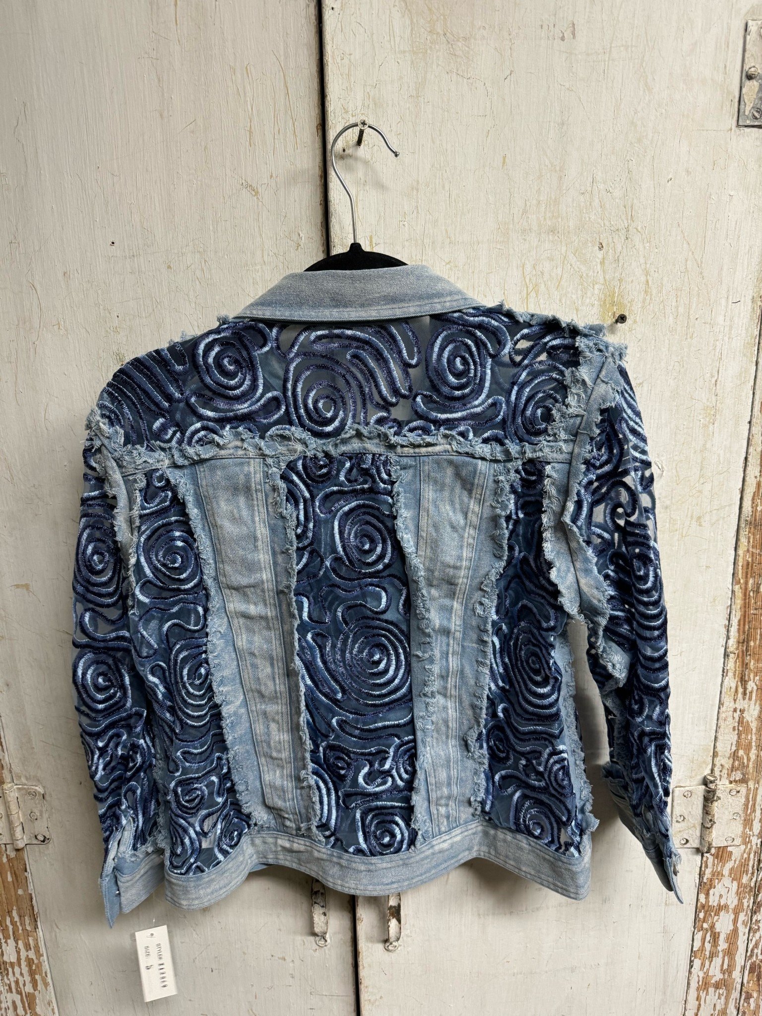 Raw Edge Kora Jean Jacket by: AZI