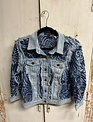 Raw Edge Kora Jean Jacket by: AZI