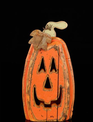 Hand Carved Happy Jack-o-Lantern (3-Sizes)