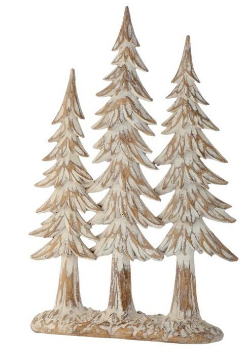 Distressed Winter Tree Grove