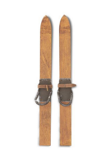 Decorative Wooden Skis