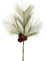 31" Long Needle Pinecone Spray