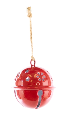 Small Enamel Bell Ornament (3-Colors)