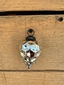 Mini Mercury Glass Textured Ornament (2-Colors)