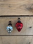 Mini Mercury Glass Textured Ornament (2-Colors)
