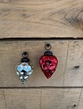 Mini Mercury Glass Textured Ornament (2-Colors)