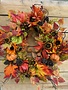 Custom Sunflower Splendor Wreath