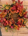 Custom Pumpkin & Gourd Garden Wreath
