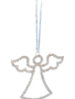 Rhinestone Beaded Angel Ornament