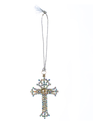 Iridescent Cross Ornament