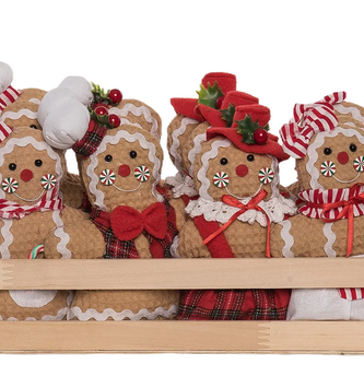 Stand-Up Plush Gingerbread (4 Styles)