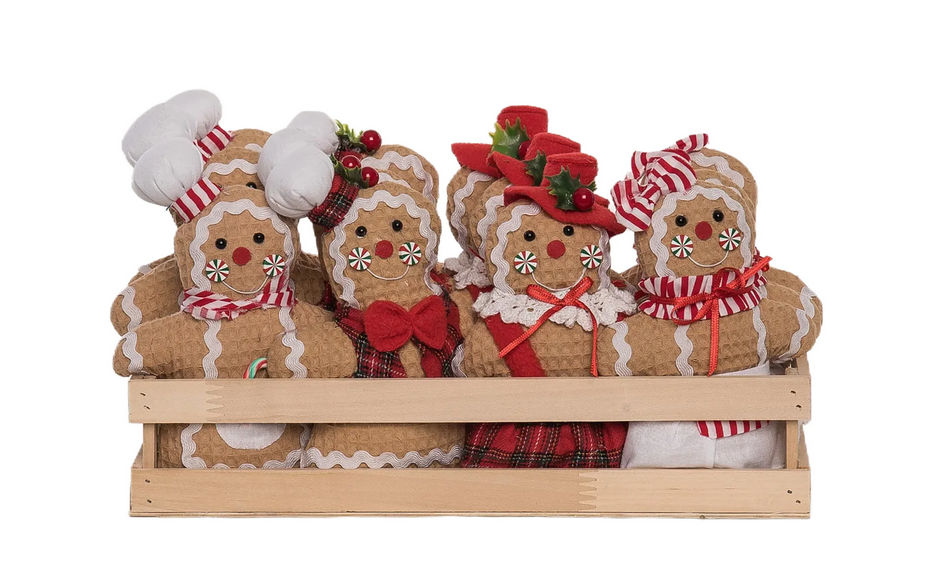 Stand-Up Plush Gingerbread