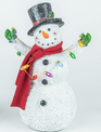 Vintage Light Bulb Snowman (2-Styles)