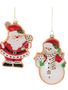 Glass Gingerbread Ornament Cookie (2-Styles)