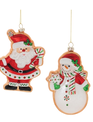 Glass Gingerbread Ornament Cookie