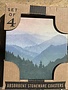 Set of 4 Watercolor Mountain Coasters
