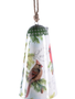 Cardinal Love & Joy Metal Bell Ornament