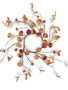 Mini Pumpkin Twig Candle Ring