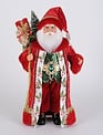 Karen Didion Lighted Holly Jolly Santa