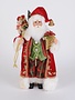 Karen Didion Lighted Traditional Tartan Santa