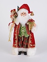 Karen Didion Lighted Traditional Tartan Santa Karen Didion Lighted Traditional Tartan Santa