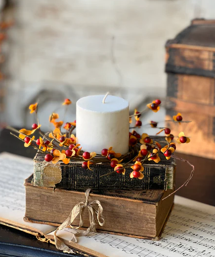 Twig Bittersweet Candle Ring