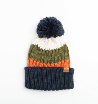 Simply Noelle Bold Stripe Toboggan (2-Styles) Simply Noelle Bold Stripe Toboggan (2-Styles)