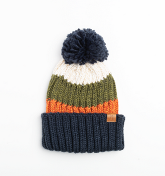 Simply Noelle Bold Stripe Toboggan (2-Styles)