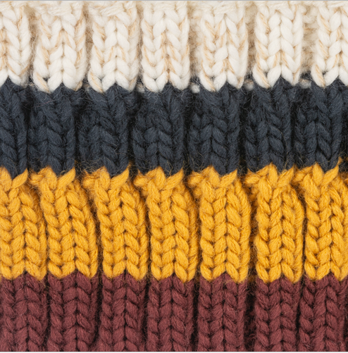 Simply Noelle Bold Stripe Toboggan