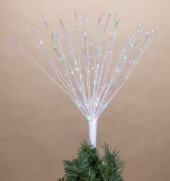 LED Multicolor Starburst Tree Topper