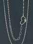 2 Layer Silver Heart Necklace